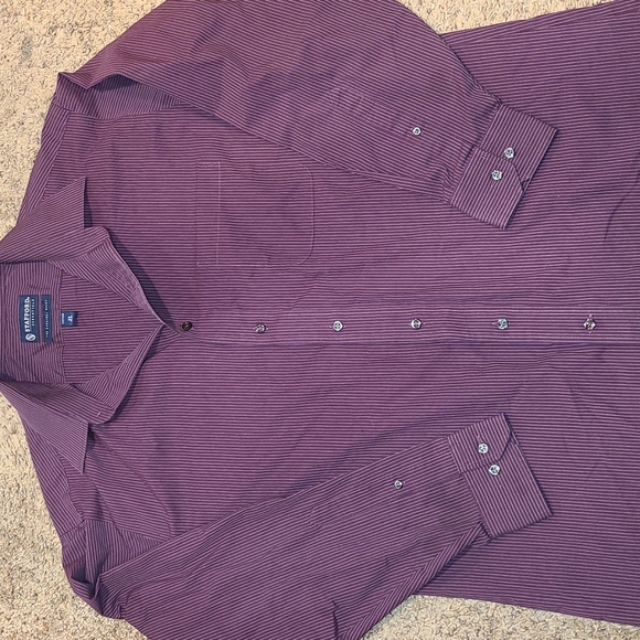 Men's Stafford Essentials Button-Down Collared Shirt - Picture 1 of 6